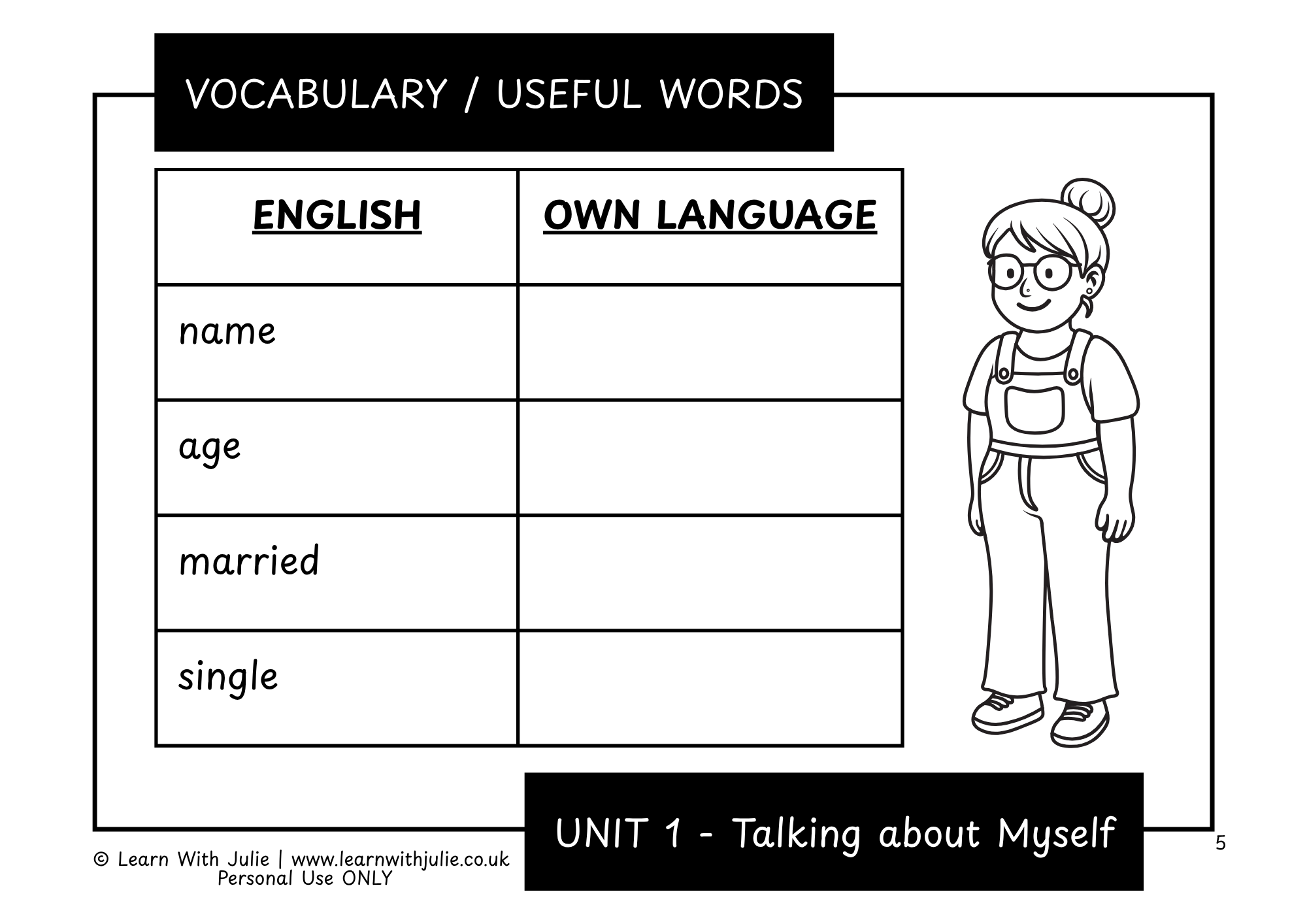 ESOL for Everyday – Talking About Myself (Unit 1) - Image 5